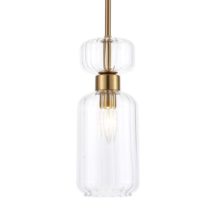 Подвесной светильник Gloss 1141/1S Clear (стекло, цвет прозрачный) - лучшие Подвесные светильники в INMYROOM