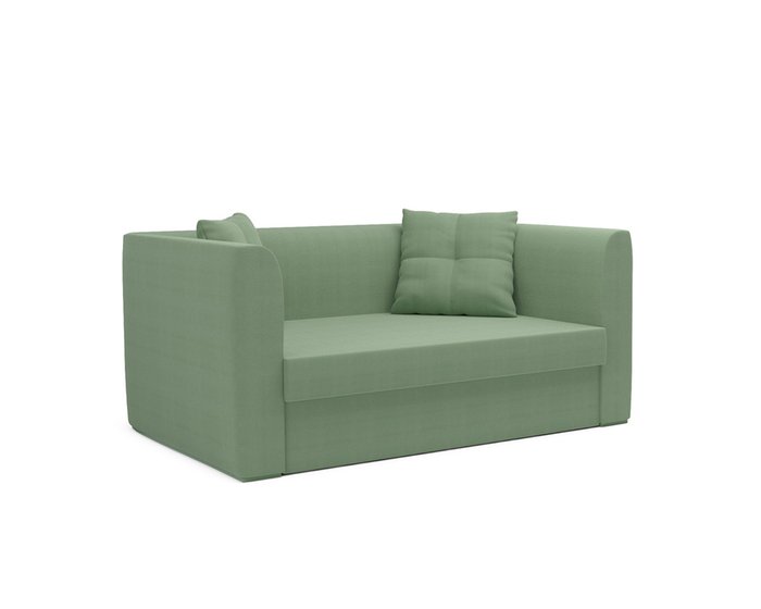 Прямой диван-кровать Ассоль зеленого цвета