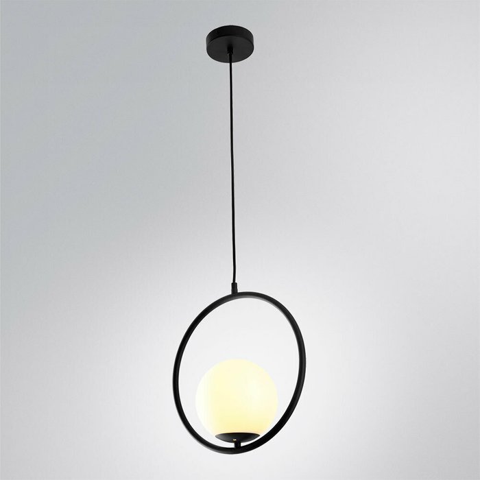 Подвесной светильник Arte Lamp MATISSE A7741SP-1BK - купить Подвесные светильники по цене 5390.0