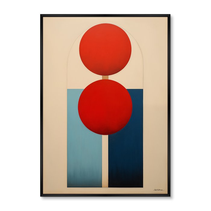 Репродукция картины Vibrant colors and shapes, No 2, 2024г.