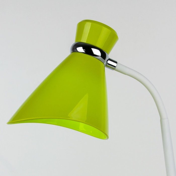 Настольный светильник с выключателем 01077/1 зеленый - лучшие Рабочие лампы в INMYROOM