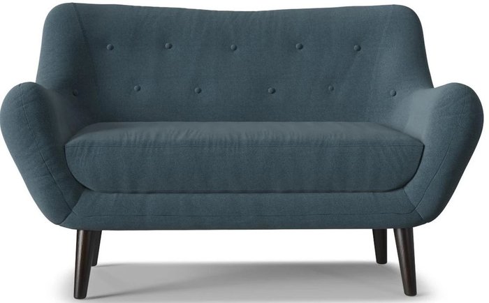 Диван Элефант Blue темно-синего цвета - купить Прямые диваны по цене 22241.0 Диван Элефант Blue темно-синего цвета - купить Прямые диваны по цене 22241.0