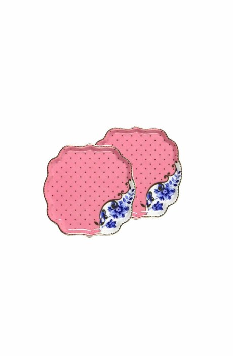 Набор из 2-х блюдец для чайных пакетиков Floral Royal Набор из 2-х блюдец для чайных пакетиков Floral Royal