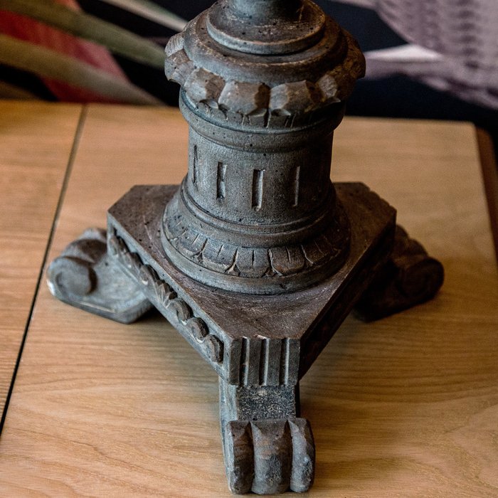 Настольная лампа Могадор с бежевым абажуром - купить Настольные лампы по цене 25000.0