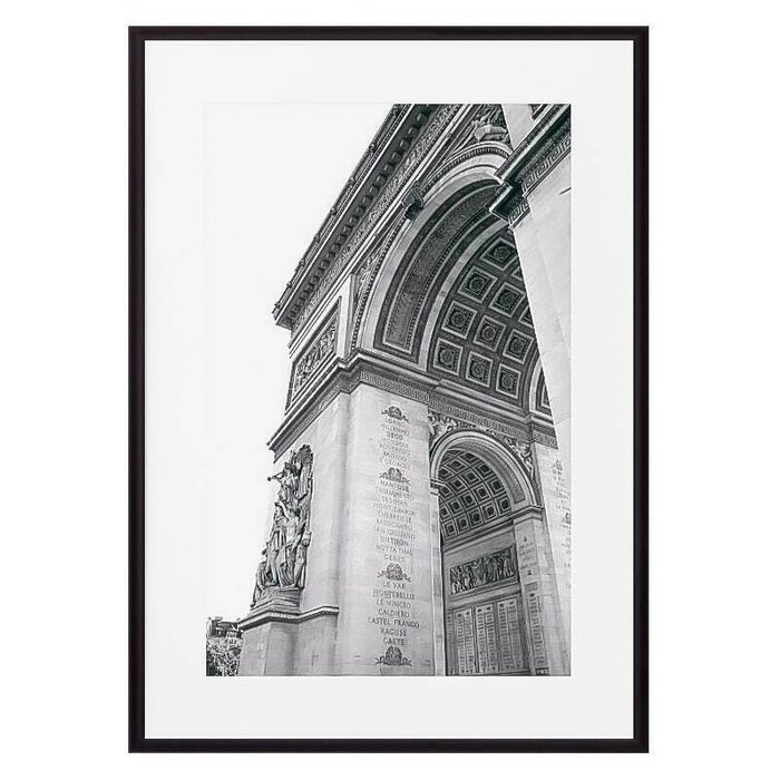 Постер в рамке Триумфальная Арка Париж 21х30 см