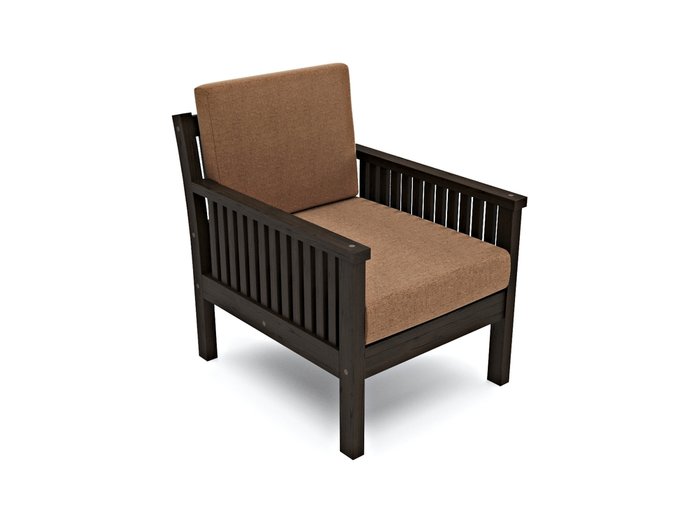 Кресло Норман коричневого цвета - лучшие Интерьерные кресла в INMYROOM