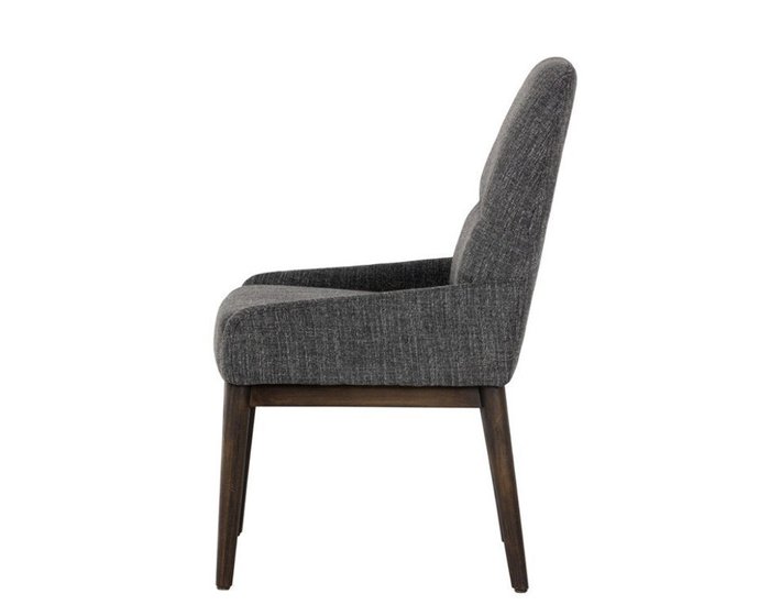 Обеденный стул с мягкой обивкой Trend серый - купить Обеденные стулья по цене 32000.0