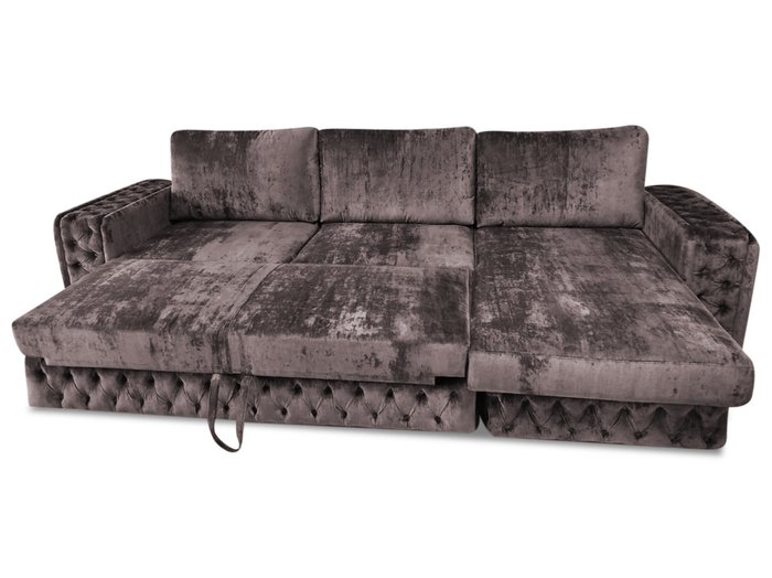 Угловой диван-кровать Прадо сиреневого цвета - купить Угловые диваны по цене 153090.0