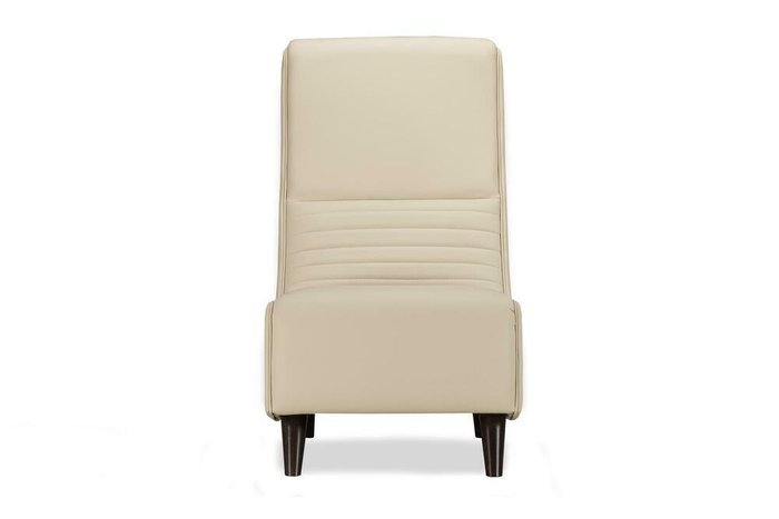 Кресло Овале бежевого цвета - купить Интерьерные кресла по цене 26850.0