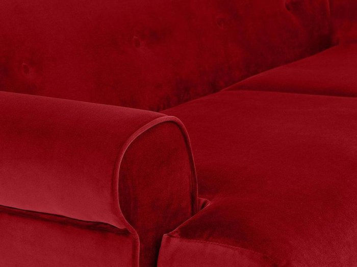 Диван Italia бордового цвета  - лучшие Прямые диваны в INMYROOM