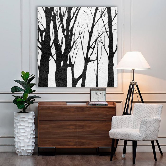 Картина на холсте Деревья 60х60 см - купить Картины по цене 5990.0