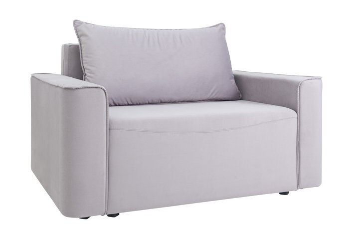 Кресло-кровать Клио серебристого цвета - купить Интерьерные кресла по цене 28507.0
