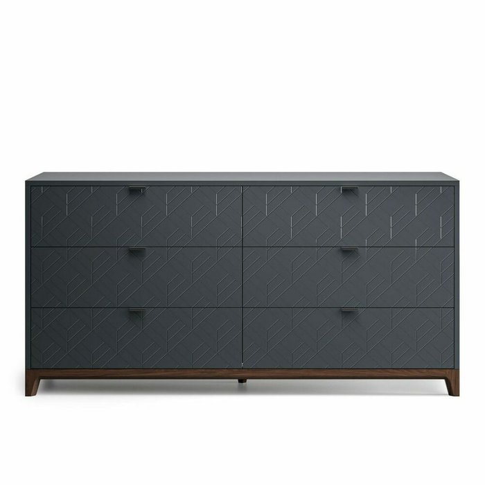 Комод Case CS059 графитового цвета - купить Комоды по цене 93700.0 Комод Case CS059 графитового цвета - купить Комоды по цене 93700.0