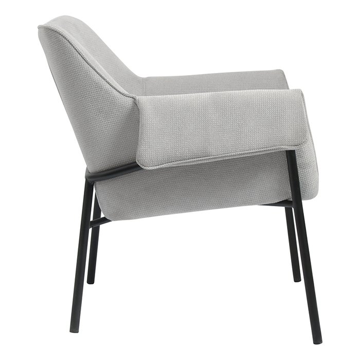 Кресло Aline светло-серого цвета - купить Интерьерные кресла по цене 23500.0