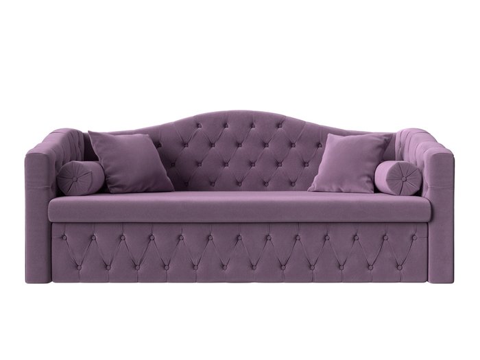 Прямой диван-кровать Мечта сиреневого цвета - купить Прямые диваны по цене 48999.0