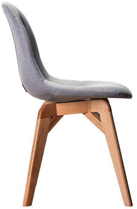 Стул Сканди серого цвета - лучшие Обеденные стулья в INMYROOM