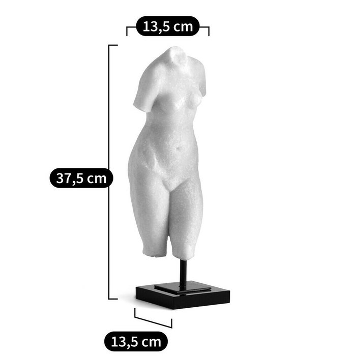 Статуэтка Despina белого цвета - лучшие Фигуры и статуэтки в INMYROOM