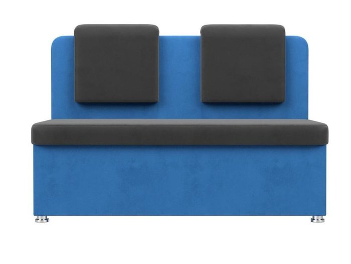 Диван Маккон серо-голубого цвета - купить Прямые диваны по цене 21999.0