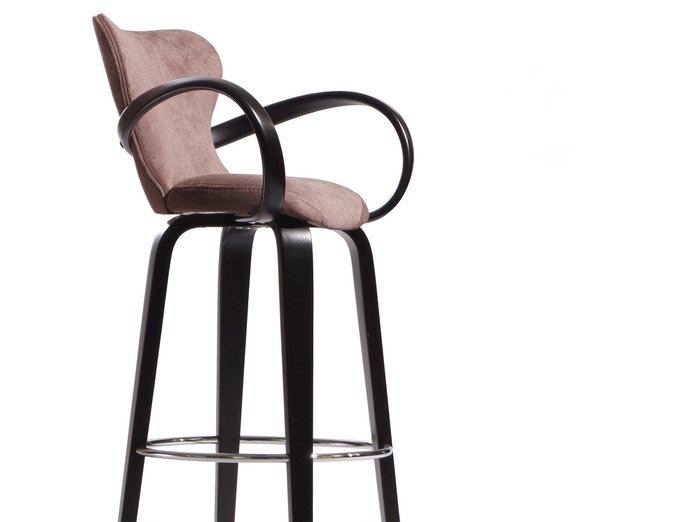 Стул барный Apriori S коричневого цвета - купить Барные стулья по цене 13858.0