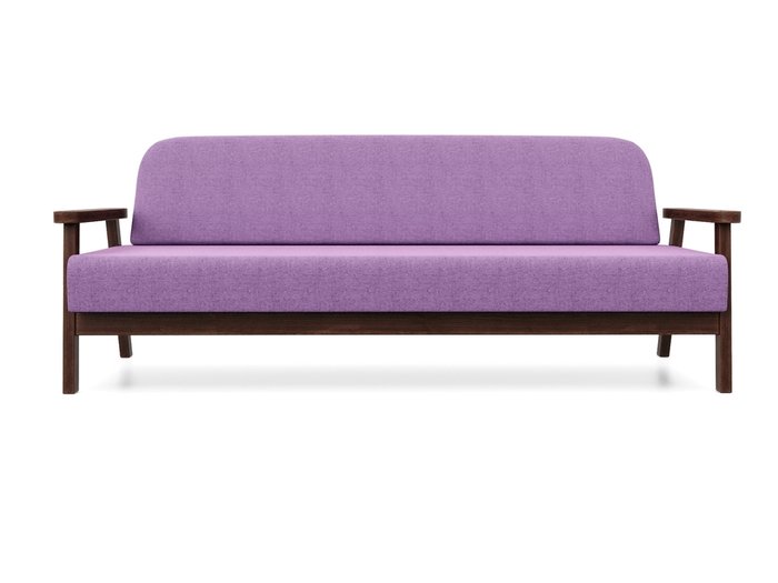 Диван Флори Б фиолетового цвета - купить Прямые диваны по цене 27990.0