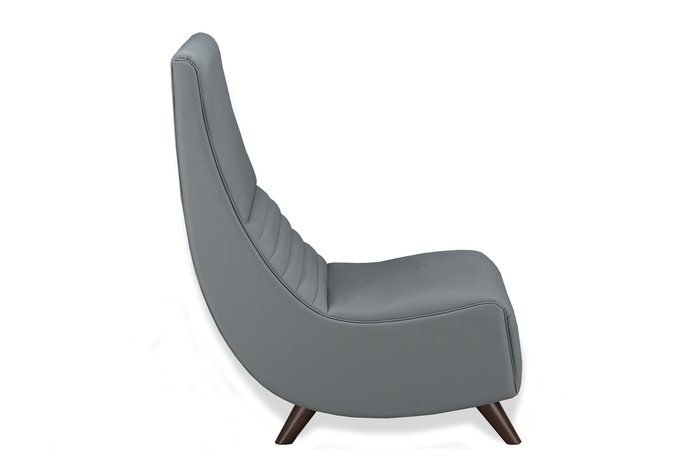 Кресло Овале серого цвета - лучшие Интерьерные кресла в INMYROOM