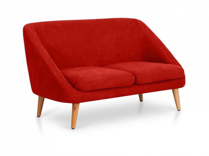 Диван Corsica красного цвета - купить Прямые диваны по цене 49410.0
