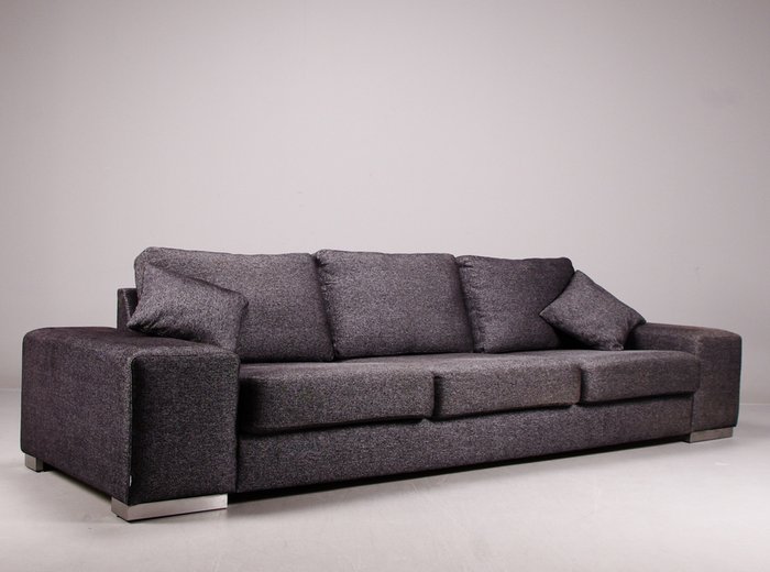 Прямой диван Magnum с широкими подлокотниками - лучшие Прямые диваны в INMYROOM