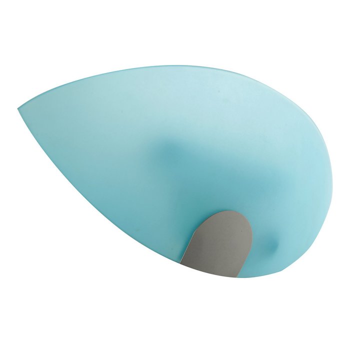 Настенный светильник Sothis из стекла матового голубого цвета - лучшие Бра и настенные светильники в INMYROOM