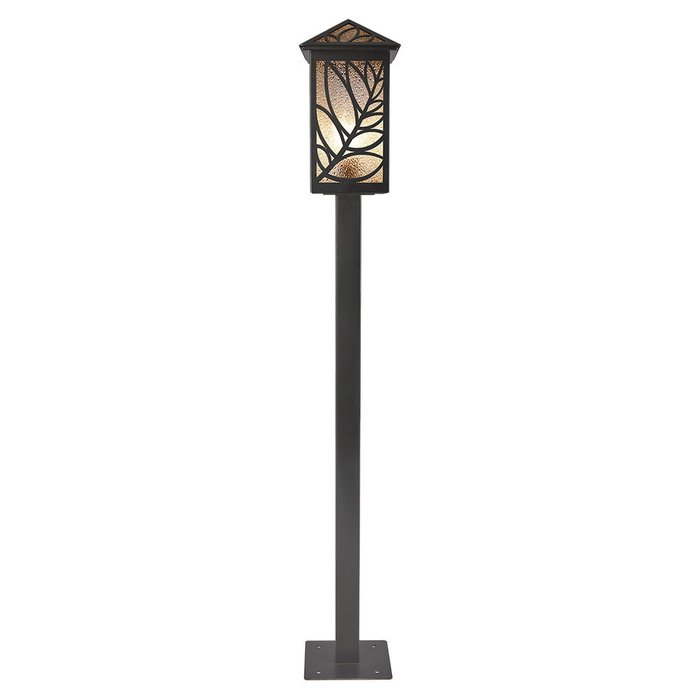 Уличный фонарь Фьюжн черного цвета - лучшие Наземные светильники в INMYROOM
