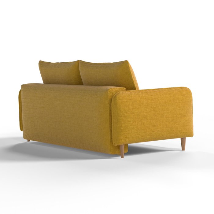 Диван-кровать Мальта желтого цвета - лучшие Прямые диваны в INMYROOM