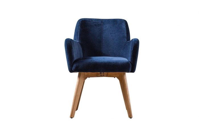 Кресло Winston синего цвета