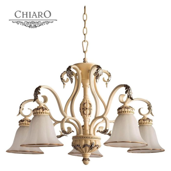 Подвесная люстра Chiaro Версаче в классическом стиле - купить Подвесные люстры по цене 70440.0