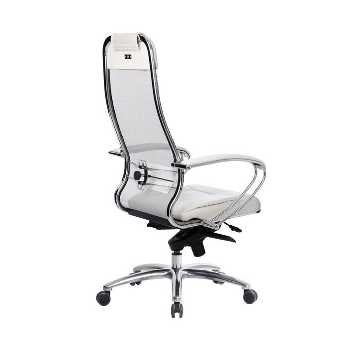 Кресло офисное Samurai белого цвета - лучшие Офисные кресла в INMYROOM