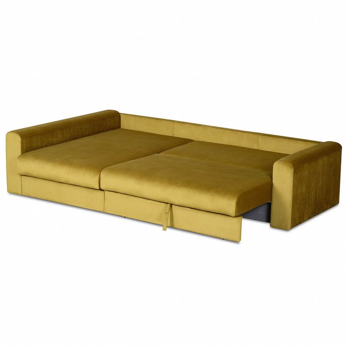 Угловой диван-кровать Мэдисон Лувр оливкового цвета - купить Угловые диваны по цене 47990.0