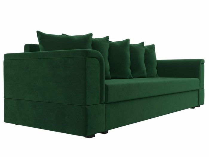 Диван-кровать Лига 005 темно-зеленого цвета - лучшие Прямые диваны в INMYROOM