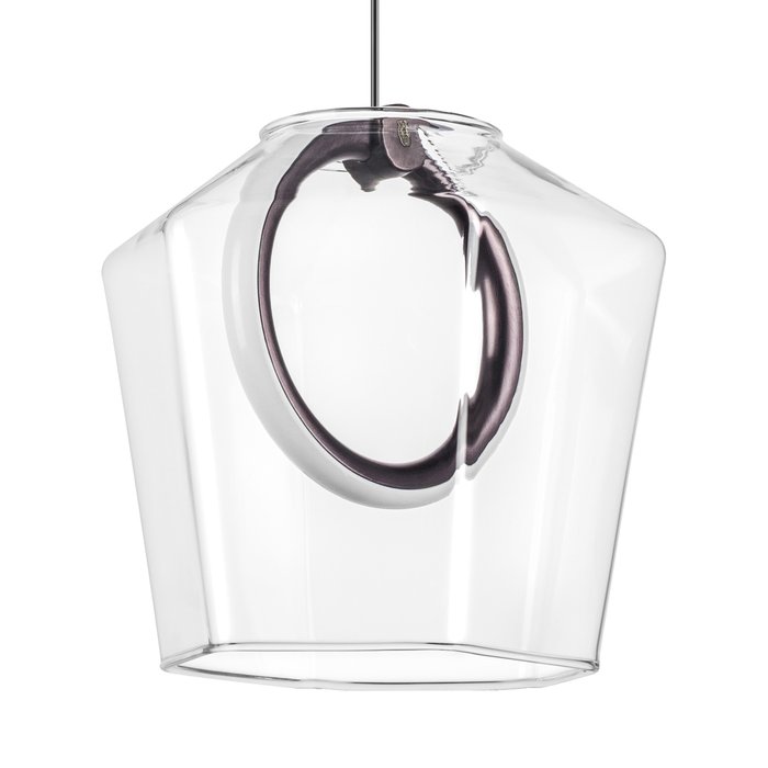 Люстра CARAMELLO LED 6W 130LM КОФЕЙНЫЙ/ПРОЗРАЧНЫЙ 3000K - лучшие Подвесные люстры в INMYROOM Люстра CARAMELLO LED 6W 130LM КОФЕЙНЫЙ/ПРОЗРАЧНЫЙ 3000K - лучшие Подвесные люстры в INMYROOM