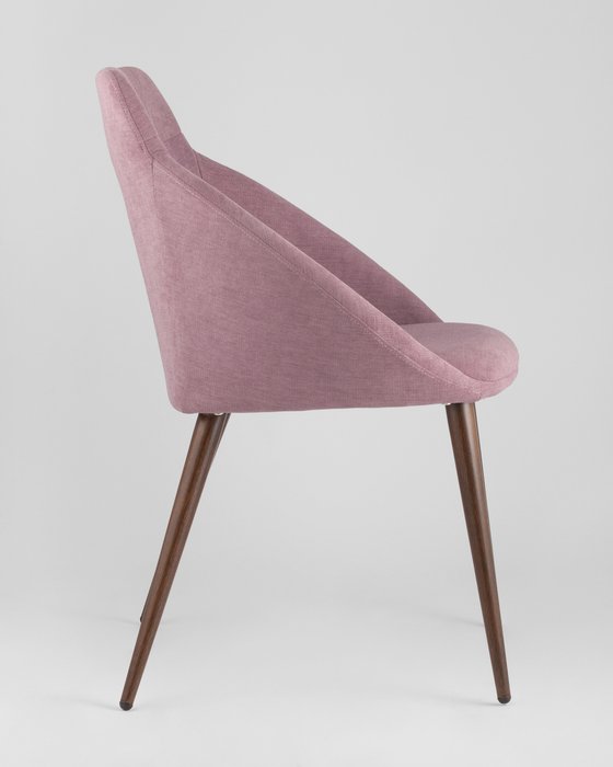 Стул Квини розового цвета - лучшие Обеденные стулья в INMYROOM