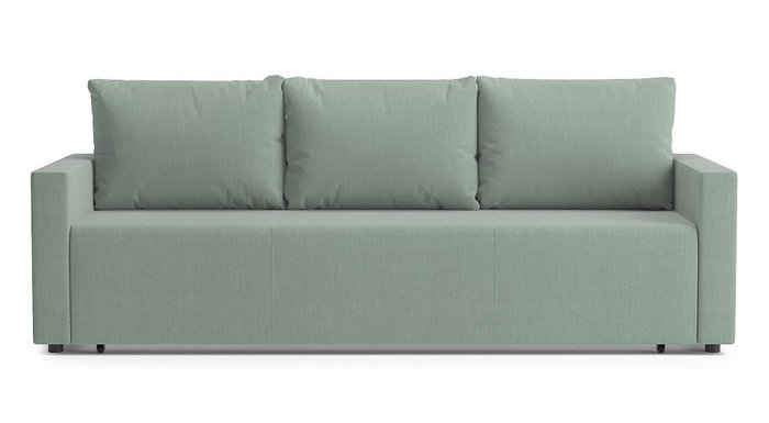 Диван-кровать Слим бирюзового цвета - купить Прямые диваны по цене 37239 Диван-кровать Слим бирюзового цвета - купить Прямые диваны по цене 37239