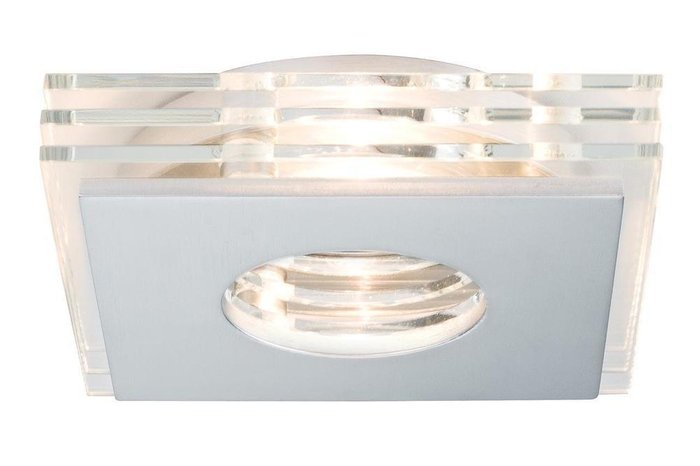 Встраиваемый светодиодный светильник Premium EBL Layer серого цвета - купить Встраиваемые споты по цене 26380.0