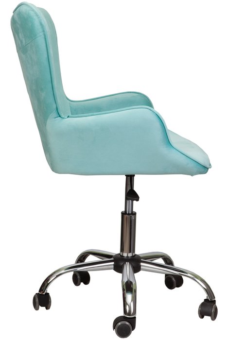 Кресло поворотное Bella мятного цвета - лучшие Офисные кресла в INMYROOM