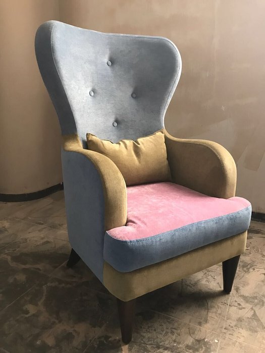 Кресло с высокой спинкой Морис - лучшие Интерьерные кресла в INMYROOM