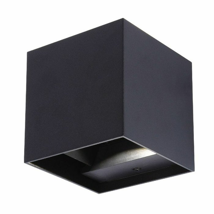 Уличный настенный светильник Uniel ULU-S55B-2x3W/3000K+4000K+6000K IP65 BLACK UL-00010853 Уличный настенный светильник Uniel ULU-S55B-2x3W/3000K+4000K+6000K IP65 BLACK UL-00010853