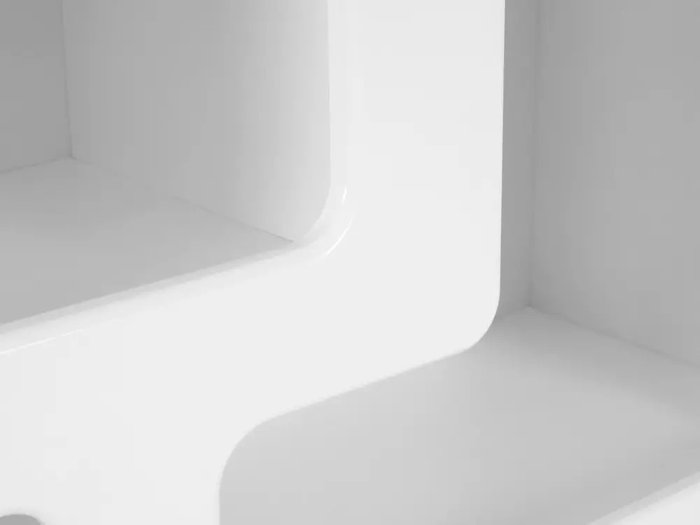 Стеллаж вертикальный Castellana белого цвета - лучшие Стеллажи в INMYROOM Стеллаж вертикальный Castellana белого цвета - лучшие Стеллажи в INMYROOM