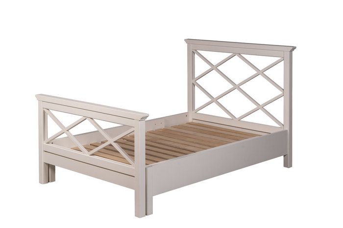 Детская кровать Джуниор слайдерная белого цвета - лучшие Кровати для спальни в INMYROOM