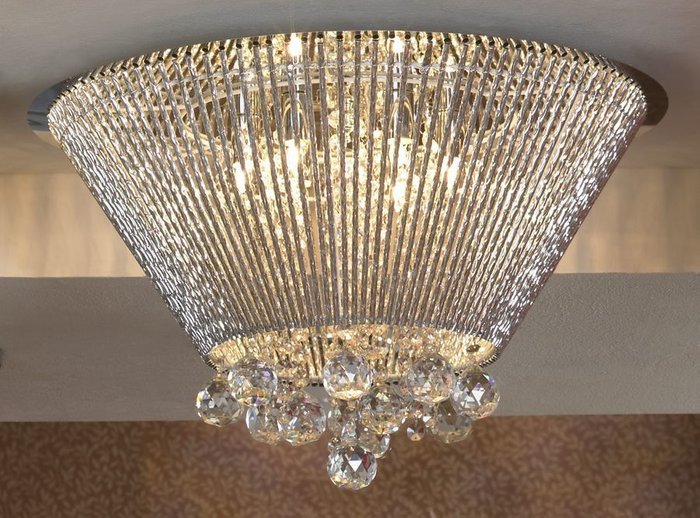 Потолочный светильник "Piagge" Lussole - купить Потолочные люстры по цене 14856.0