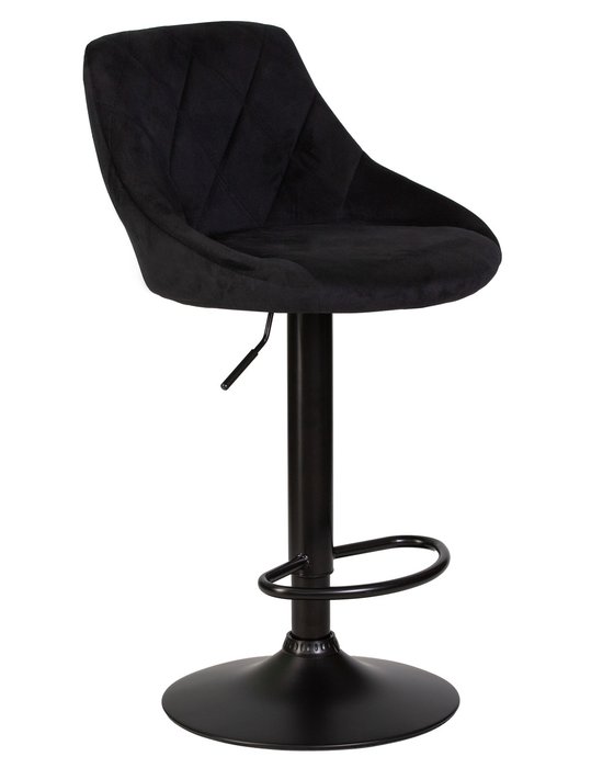 Стул барный Logan черного цвета - купить Барные стулья по цене 6350.0