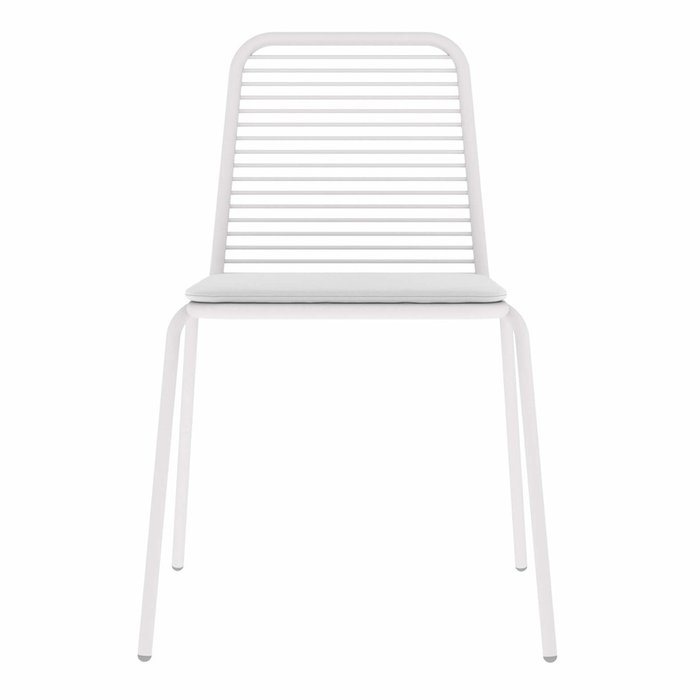 Стул Maribiel белого цвета - лучшие Садовые стулья в INMYROOM