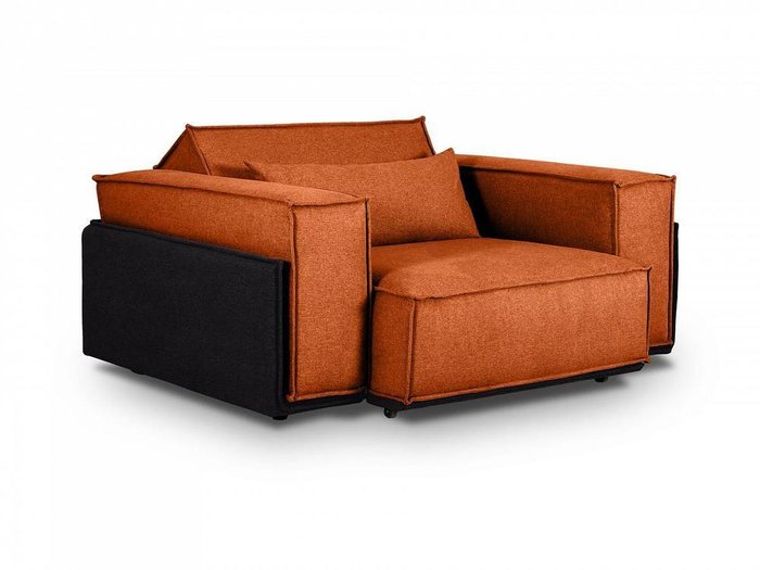 Кресло-кровать Asti черно-оранжевого цвета - лучшие Интерьерные кресла в INMYROOM