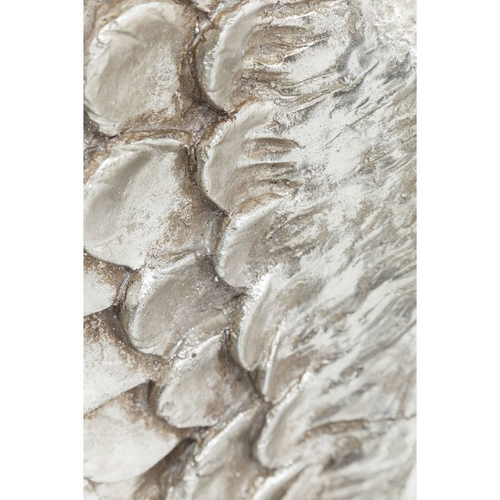 Украшение настенное Angels Wings серебряного цвета - лучшие Декор стен в INMYROOM