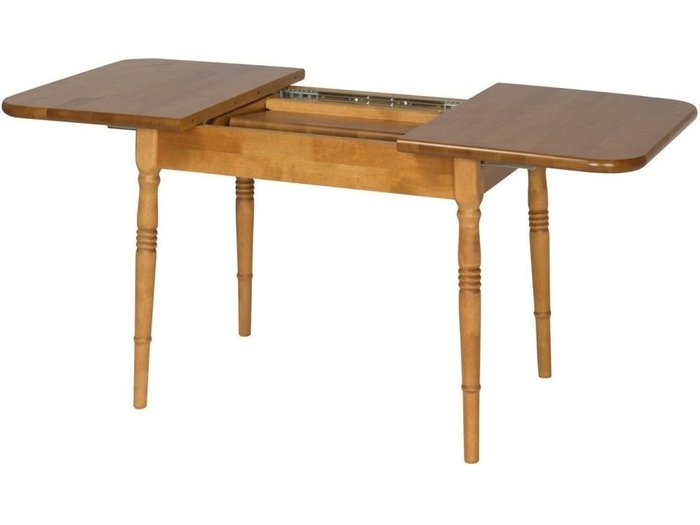 Стол раздвижной Визави коричневого цвета - лучшие Обеденные столы в INMYROOM